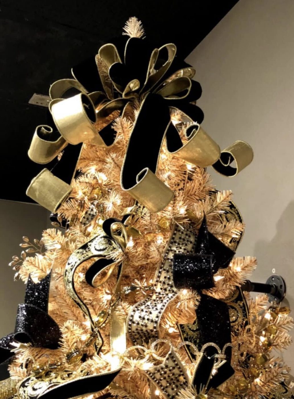 Black and gold designer tree